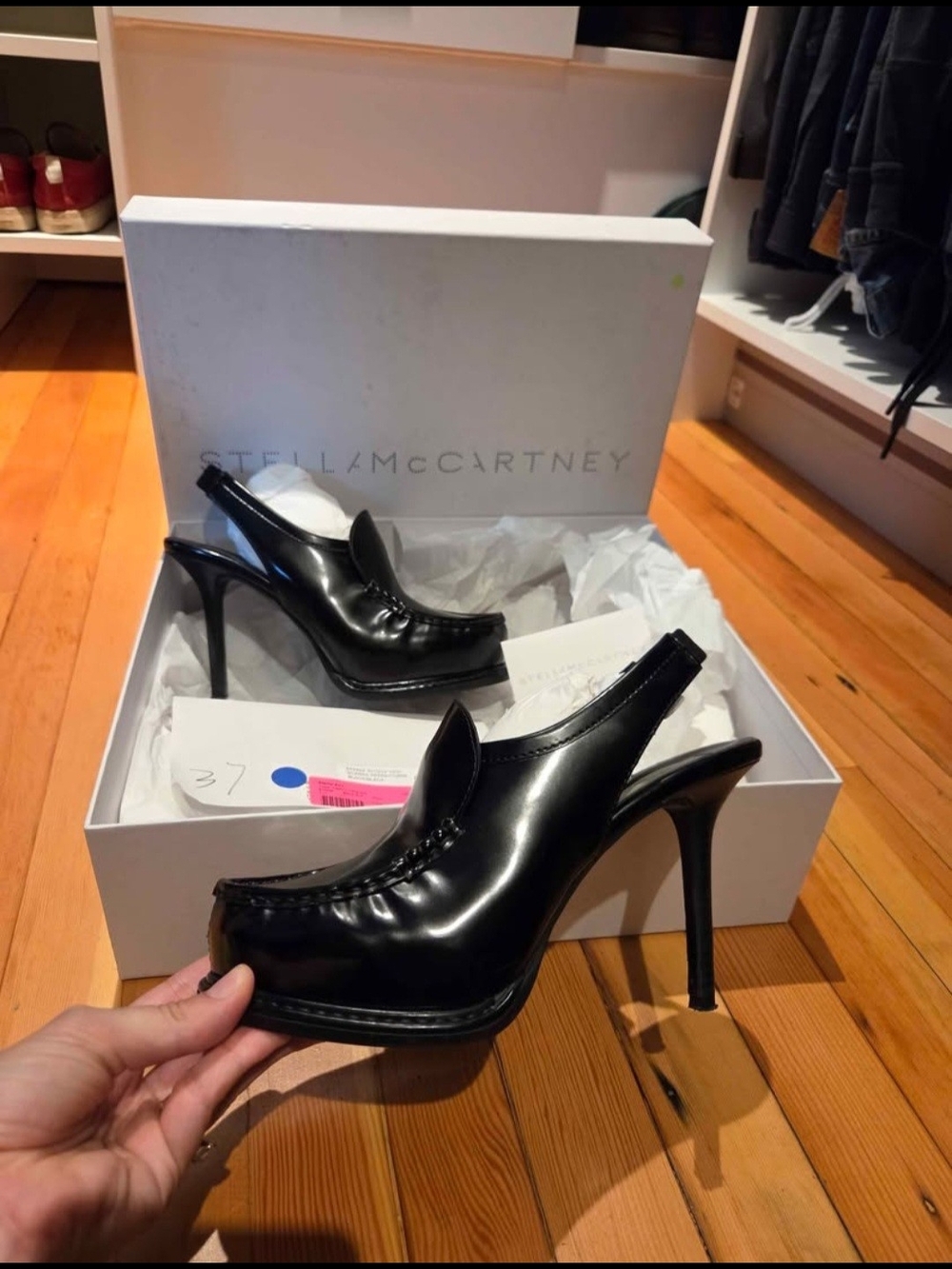 Stella Mccartney vegan platform heals